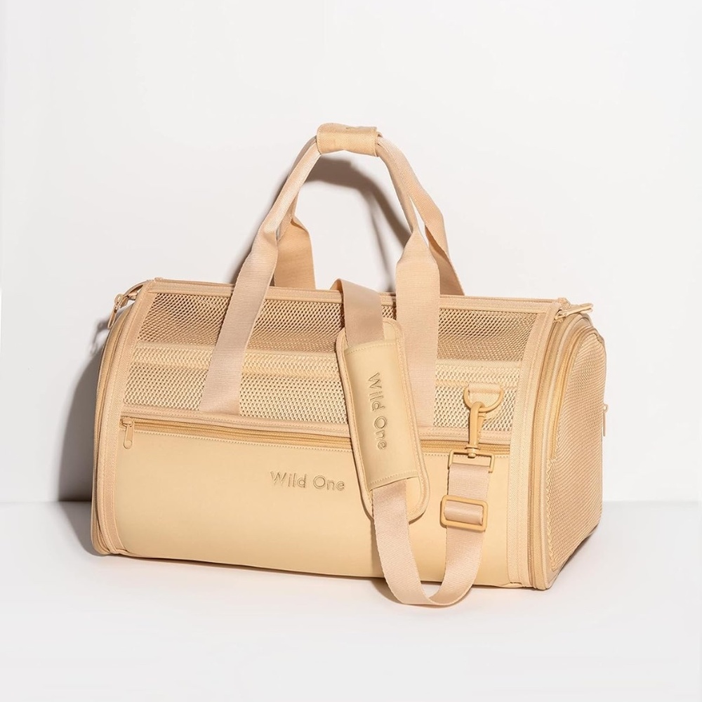 EUC Wild One Pet Travel Carrier in Tan